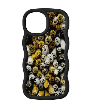 Чехол TPU Cloudy Pictures для Apple iPhone 15 Pro Max (6.7") Paws