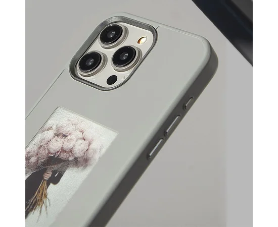 TPU+PC чехол Ink Show 2.0 для Apple iPhone 15 Pro Max (6.7") Grey