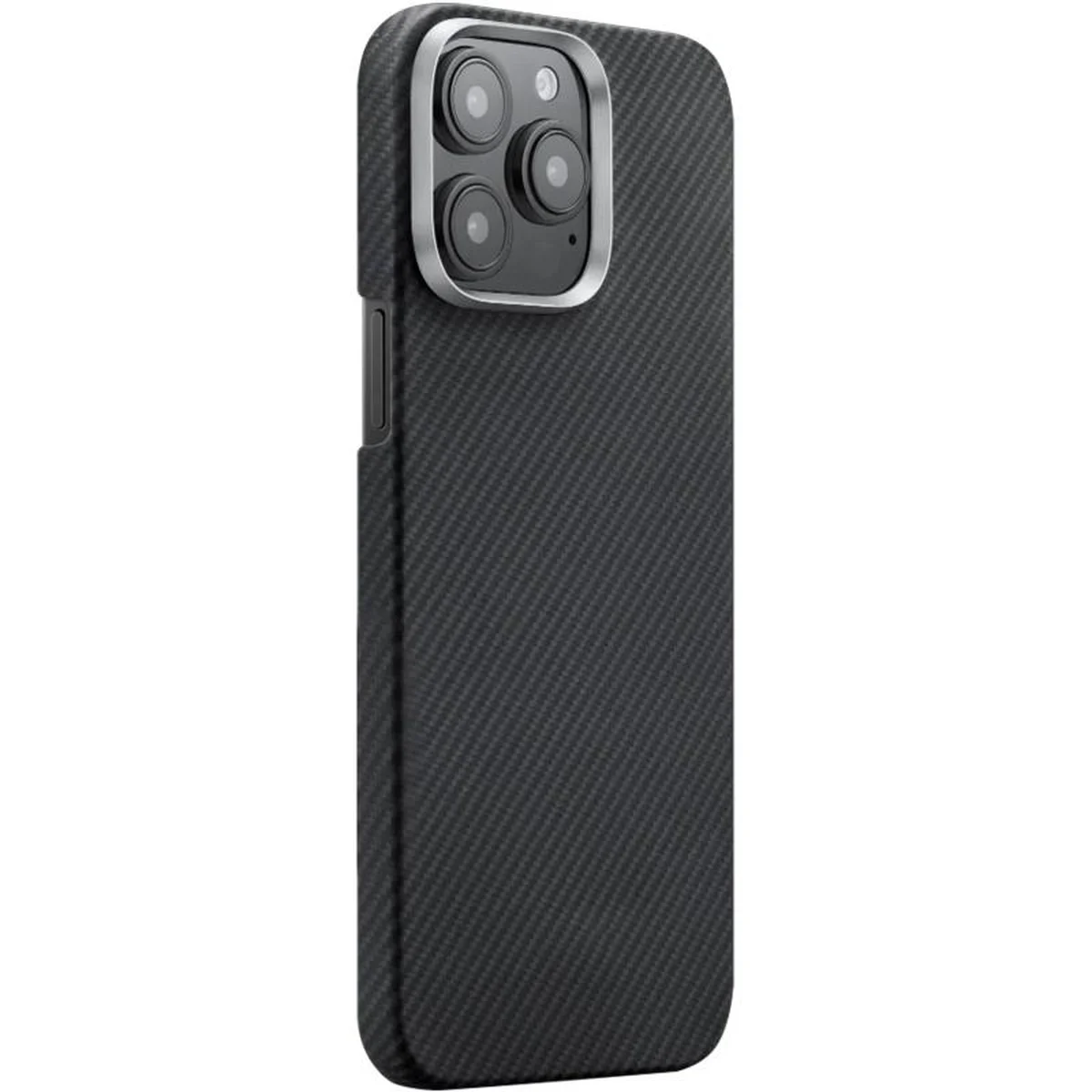 Чохол PC Carbon Protection Slim with MagSafe для Apple iPhone 15 Pro Max (6.7") Black