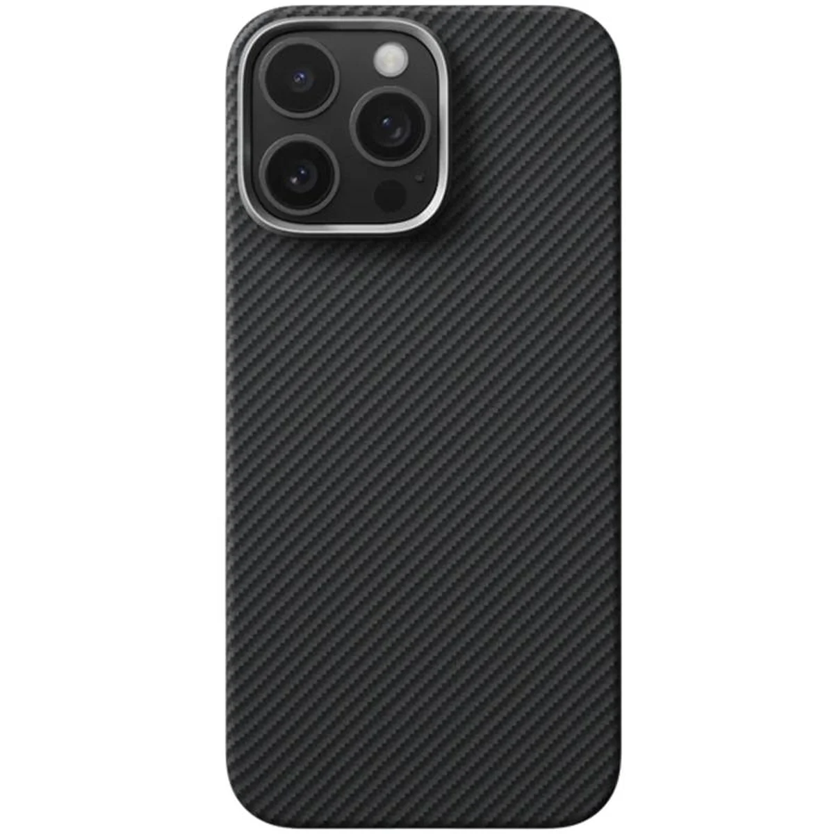 Чохол PC Carbon Protection Slim with MagSafe для Apple iPhone 15 Pro Max (6.7") Black
