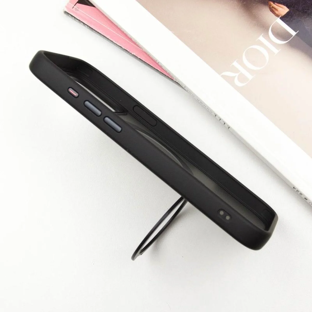 Чохол Ummi Colorful with MagSafe HQ Ring для iPhone 15 Pro Max (6.7") Black