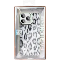 Чехол TPU+PC Wild Leopard with MagSafe and Lens для Apple iPhone 15 Pro Max (6.7") Grey