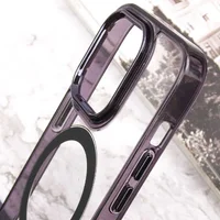 Чехол TPU Iris with MagSafe для Apple iPhone 15 Pro Max (6.7") Черный