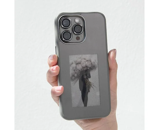 TPU+PC чехол Ink Show 2.0 для Apple iPhone 15 Pro Max (6.7") Grey