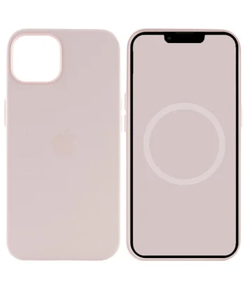 Чехол Silicone case (AAA) full with Magsafe and Animation для Apple iPhone 15 Pro Max (6.7") Розовый / Light pink Чехол Silicone case (AAA) full with Magsafe and Animation для Apple iPhone 15 Pro Max (6.7") Розовый / Light pink