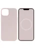 Чехол Silicone case (AAA) full with Magsafe and Animation для Apple iPhone 15 Pro Max (6.7") Розовый / Light pink