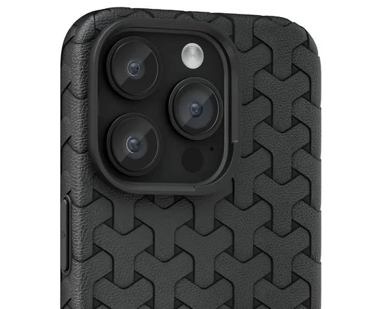 Чехол TPU Weaving для Apple iPhone 15 Pro Max (6.7") Black