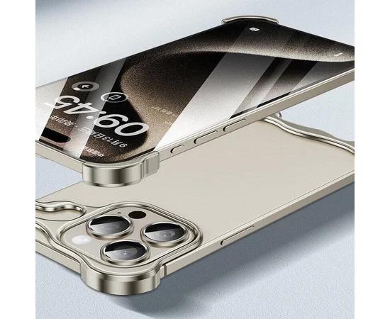 Чехол Bumper для Apple iPhone 15 Pro Max (6.7") Titanium