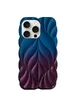 TPU чехол Leaf для Apple iPhone 15 Pro Max (6.7") Navy Blue / Plum