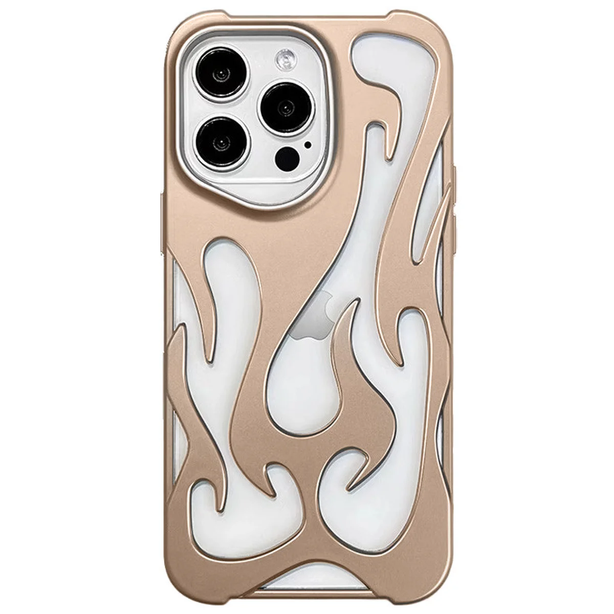 Чехол TPU WinFire для Apple iPhone 15 Pro Max (6.7") Gold