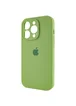 Чехол Silicone Case Full Camera Protective (AA) для Apple iPhone 15 Pro Max (6.7") Мятный / Mint