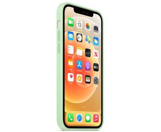 Чехол Silicone Case Full Protective (AA) для Apple iPhone 15 Pro Max (6.7") Зеленый / Pistachio