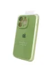 Чехол Silicone Case Full Camera Protective (AA) для Apple iPhone 15 Pro Max (6.7") Мятный / Mint