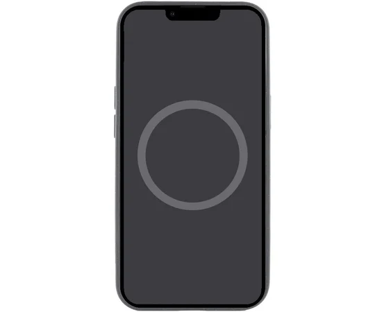 Чехол Silicone case (AAA) full with Magsafe and Animation для Apple iPhone 15 Pro Max (6.7") Черный / Black