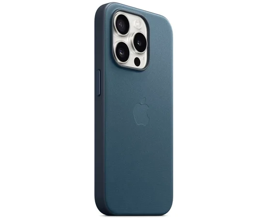 Чехол FineWoven (AAA) with MagSafe для Apple iPhone 15 Pro Max (6.7") Pacific Blue