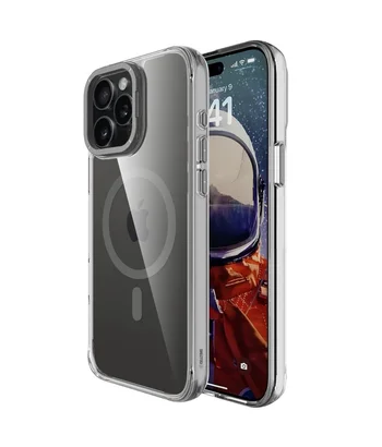 Чохол TPU Space Case Apex with MagSafe для Apple iPhone 15 Pro Max (6.7") Grey Чохол TPU Space Case Apex with MagSafe для Apple iPhone 15 Pro Max (6.7") Grey