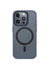 TPU+PC чехол Blueo Skin Friendly Frosted with MagSafe для Apple iPhone 15 Pro Max (6.7") Синий
