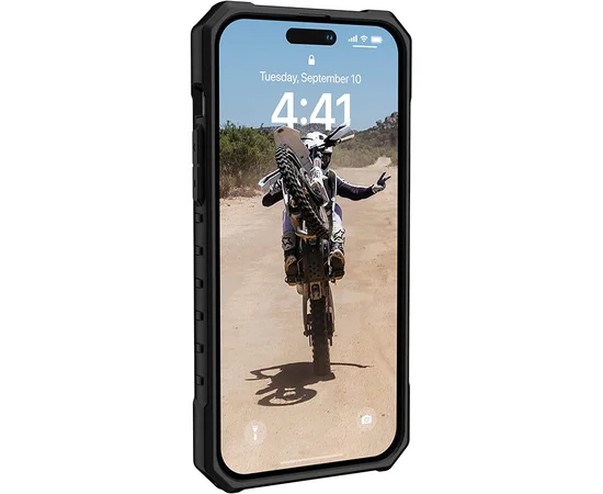 Ударопрочный чехол UAG Pathfinder with MagSafe для Apple iPhone 15 Pro Max (6.7") Зеленый