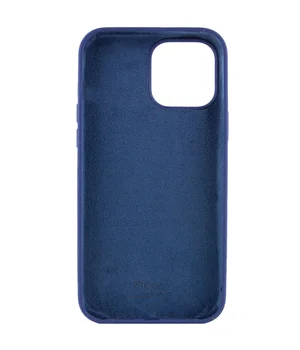 Чехол Silicone Case Full Protective (AA) для Apple iPhone 15 Pro Max (6.7") Синий / Deep navy