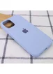 Чехол Silicone Case Full Protective (AA) для Apple iPhone 15 Pro Max (6.7") Голубой / Lilac Blue