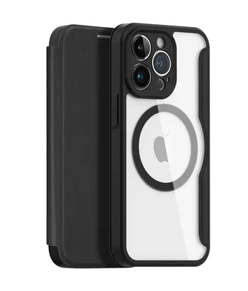 Чохол-книжка Dux Ducis Skin X Pro with MagSafe Apple iPhone 15 Pro Max (6.7") Black