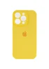 Чохол Silicone Case Full Camera Protective (AA) Apple iPhone 15 Pro Max (6.7") Жовтий / Yellow