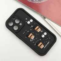 Чохол TPU Toys Case для Apple iPhone 15 Pro Max (6.7") Black / Always Happy