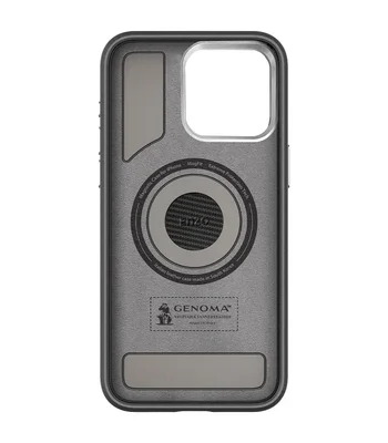 Чехол PC+Leather SGP with MagSafe для Apple iPhone 15 Pro Max (6.7") Carbon