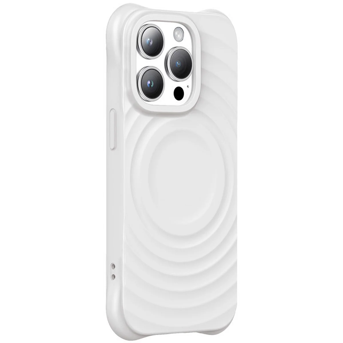 Чехол TPU Orbit with MagSafe для Apple iPhone 15 Pro Max (6.7") White