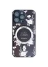 TPU+PC чохол Secret Garden with MagSafe для Apple iPhone 15 Pro Max (6.7") Black