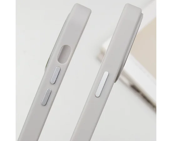 Кожаный чехол SnapCase with MagSafe для Apple iPhone 15 Pro Max (6.7") Grey