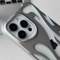 Чехол TPU WinFire для Apple iPhone 15 Pro Max (6.7") Silver