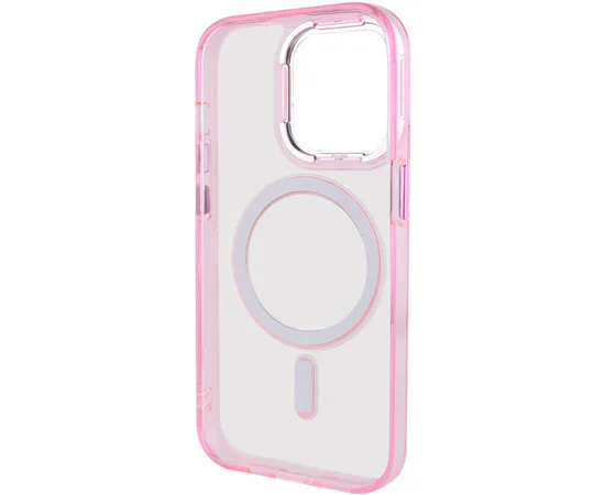 Чехол TPU Iris with MagSafe для Apple iPhone 15 Pro Max (6.7") Розовый