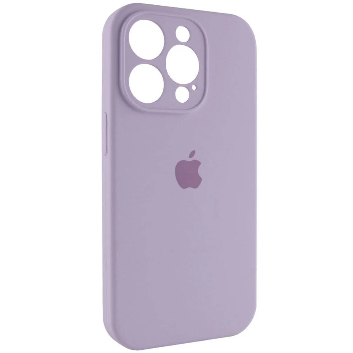 Чохол Silicone Case Full Camera Protective (AA) Apple iPhone 15 Pro Max (6.7") Бузковий / Lilac