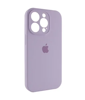 Чохол Silicone Case Full Camera Protective (AA) Apple iPhone 15 Pro Max (6.7") Бузковий / Lilac