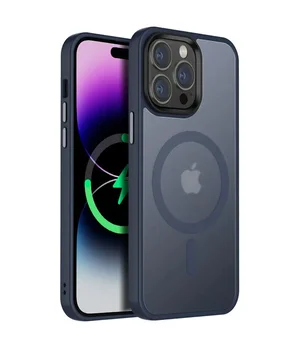 Чехол Ummi Colorful with MagSafe для Apple iPhone 15 Pro Max (6.7") Синий / Navy Blue