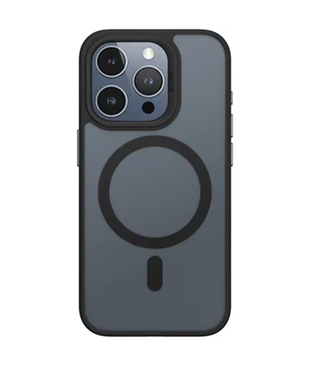 TPU+PC чохол Blueo Skin Friendly Frosted with MagSafe для Apple iPhone 15 Pro Max (6.7") Чорний