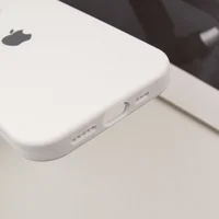 Чехол Silicone Case Full Camera Protective (AA) для Apple iPhone 15 Pro Max (6.7") Белый / White / PVH