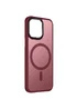Чехол Ummi Colorful with MagSafe для Apple iPhone 15 Pro Max (6.7") Бордовый / Wine Red