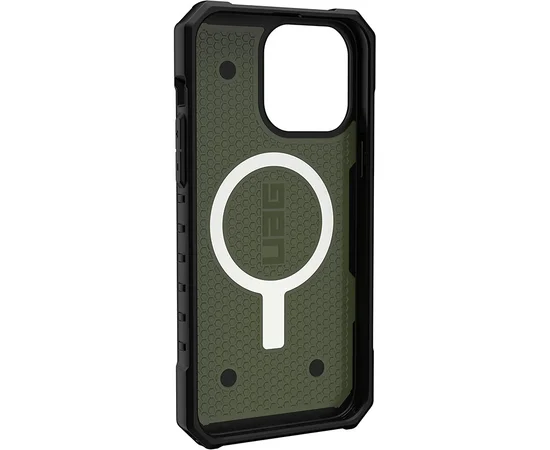 Ударопрочный чехол UAG Pathfinder with MagSafe для Apple iPhone 15 Pro Max (6.7") Зеленый