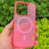 Чехол TPU Radiance with MagSafe для Apple iPhone 15 Pro Max (6.7") Red
