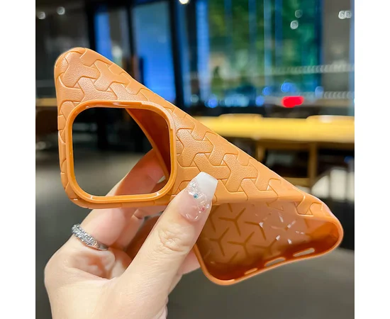 Чехол TPU Weaving для Apple iPhone 15 Pro Max (6.7") Orange