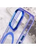 Чехол TPU Iris with MagSafe для Apple iPhone 15 Pro Max (6.7") Синий