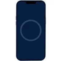 Чехол Silicone case (AAA) full with Magsafe and Animation для Apple iPhone 15 Pro Max (6.7") Синий / Storm Blue