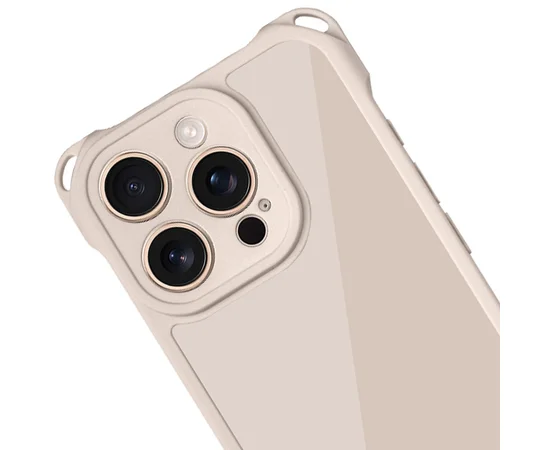 Чехол TPU CrossBody with straps для Apple iPhone 15 Pro Max (6.7") Antique White