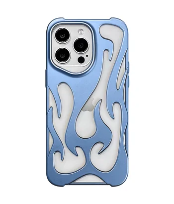 Чохол TPU WinFire для Apple iPhone 15 Pro Max (6.7") Blue Чохол TPU WinFire для Apple iPhone 15 Pro Max (6.7") Blue