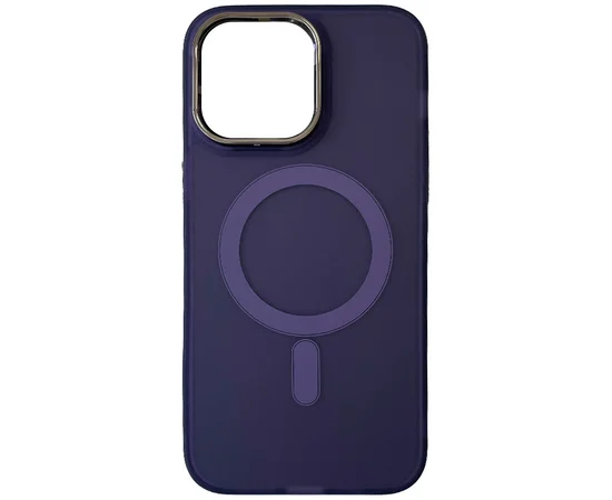 Чохол TPU+PC Lily with MagSafe для Apple iPhone 15 Pro Max (6.7") Dark Purple
