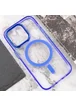 Чехол TPU Iris with MagSafe для Apple iPhone 15 Pro Max (6.7") Синий