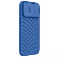 Карбоновая накладка Nillkin CamShield Pro Magnetic для Apple iPhone 15 Pro Max (6.7") Blue