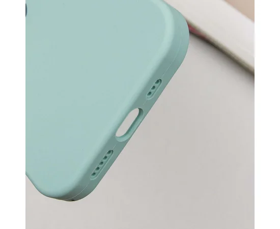 Чехол Silicone Case Full Protective (AA) для Apple iPhone 15 Pro Max (6.7") Бирюзовый / Beryl